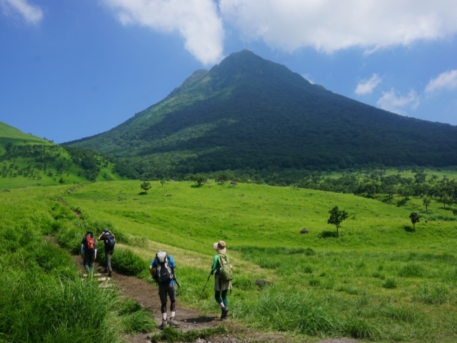 大分県の風景：由布岳